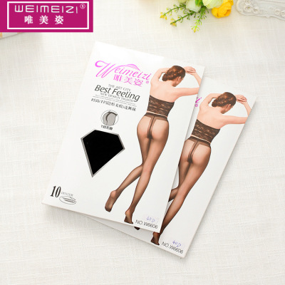 Thin female silk stockings tee silk stockings in summer, anti-mosquito, anti-mosquito sunscreen, crotch socks.