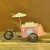 Metal ice cream car model retro home decoration soft decoration restaurant bar decorative metal crafts.