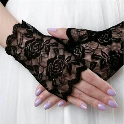 Sunscreen Rose Fashion Gloves