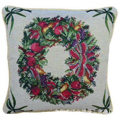 The manufacturer is directly for The foreign trade Christmas theme pillow case ebay hot style home soft decorative pillow cross - border popular as.