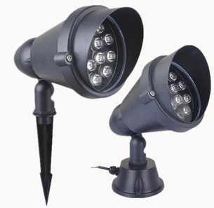 LED lights outdoor waterproof projection lamp 6W9W12W18W36W lawn lamp courtyard round ground.