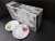 Daily necessities ceramic high - temperature porcelain pu flowers 19 small round set plate cups and saucers.