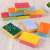 Color Scouring Sponge 10 Pieces Household Cleaning Sponge Brush Dishcloth Scouring Pad Double-Sided Spong Mop Dish Towel