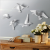 European-Style Creative Resin Seagull Wall Decoration Three-Dimensional Wall Decoration Living Room Entrance Hanging Decoration