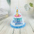 Factory Blue Crown Pink Crown Birthday Pointed Hat Birthday Party Supplies Cartoon Cap Paper Cap Wholesale Factory