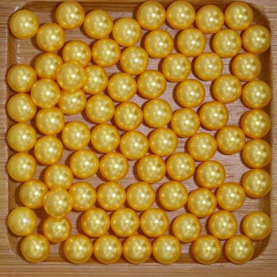 Gold No Hole 1.5-10mm Round Pearls Imitation Pearls Craft Art Diy Beads Nail Art Decoration