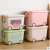 New cartoon plastic pulley collection box creative snack box storage box children's toy packing box