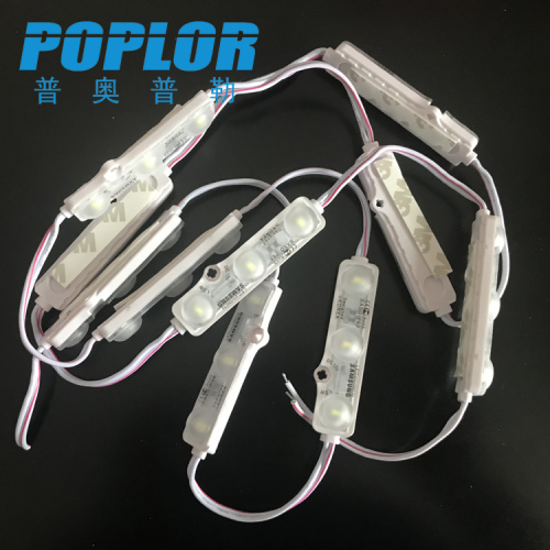 led ultrasonic module 5730 blister word luminous word light source 3 lights waterproof white red green blue pink
