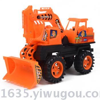 The Children 's toy construction truck model excavator Children' s beach buggy toy stall hot sale 999-8