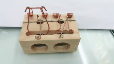 2-Hole Wooden Mouse-Trap