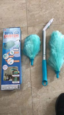 Spin 360 ° Duster 360 Degrees Rotatable Dust Remove Brush Feather Duster