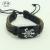 Hand knitted cowhide hand Bracelet