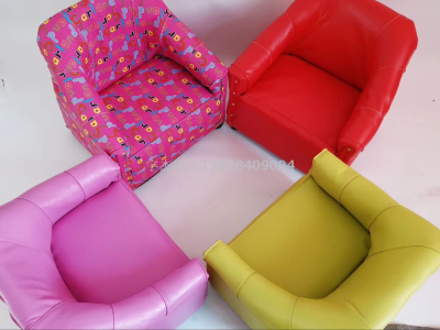 Children's sofa is lazy cartoon chair breathable anti-skid seat baby seat
