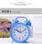 Modern Simple Alarm Clock Creative Student Bedroom Antair Nightstand Desk Clock Personality Fashion Fake Bell Cute Little Alarm Watch