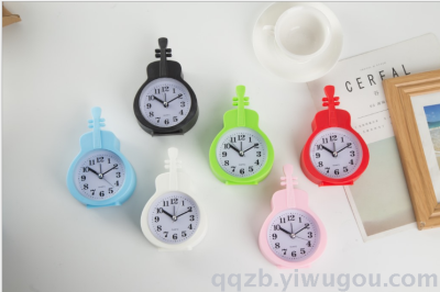 Boutique Portable Piano Little Alarm Clock Simple Fashion Living Room Office Clock Factory Wholesale