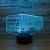 New container car 3d small night light led stereo vision lamp creative home furnishing piece