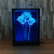 Rose fashion creative 3D gift lamp bedside lamp led light night light decoration atmosphere colorful frame lamp