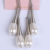 South Korea and Japan pearl of the creative cute trend south Korean style earrings earrings earrings.