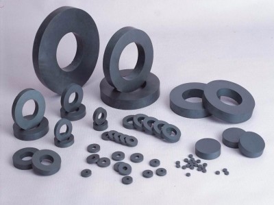 Magnet, permanent magnet, ferropositive ring magnet D45*22*8