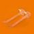 Haoyan Supermarket Hook Jewelry Ear Hook Clothing Hook Shelf Hook Crystal Transparent Apple Hook 8701