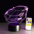 Foreign trade hot seller special for remote touch 7 color sports car 3D creative visual night lamp 3D lamp