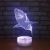 Cross-border special for 3D night light creative crack lamp, valentine's day gift lamp personalized creative usb lamp