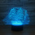 Hot style galley 3D small night light led lamp bedside lamp 7color touch acrylic lamp