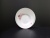 Nine-inch bone China round soup small membrane flower single gold thread/single silver thread.