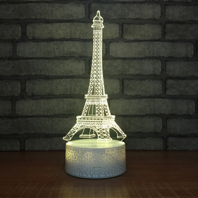 3d metal mesh model small night light creative gift home decoration usb light 7 color energy saving eye lamp