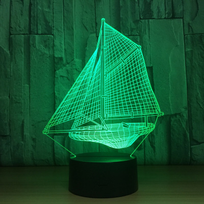 Wholesale new and fancy 3D creative galley light led light led light colorful lamp bedroom bedside lamp 1297.