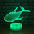 2018 cute whale 3D small nightlight baby USB creative gift gift lamp bedroom bedside lamp custom design 228.