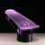 new skateboard car 3D light 7 color remote control led lamp ground stand novelty special product small night light