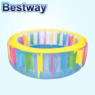 Bestway 51038 Rainbow Crystal Pool Inflatable Pool Swimming Pool Children Paddling Pool New