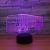 New container car 3d small night light led stereo vision lamp creative home furnishing piece