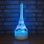 3d metal mesh model small night light creative gift home decoration usb light 7 color energy saving eye lamp