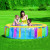 Bestway 51038 Rainbow Crystal Pool Inflatable Pool Swimming Pool Children Paddling Pool New