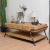 The new Nordic LOFT tea table living room home guest tea table wood to make old wooden living room American tea table.