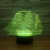 Hot style galley 3D small night light led lamp bedside lamp 7color touch acrylic lamp
