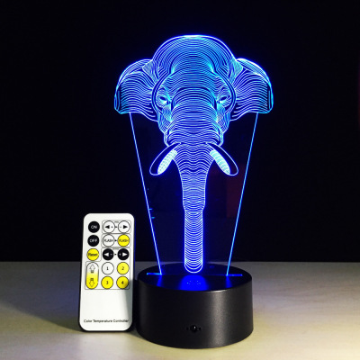 Taobao hot style colorful nightlight 3D led lamp creative night light touch lamp novelty item 159.