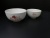 Ceramic tableware 5.5 inch bone China straight mouth bowl small membrane flower single gold thread/single silver wire.