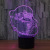 Bubble fish 3D light 7 color remote touch control led light USB creative products gift acrylic night light 713.