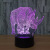 Rhinoceros led remote control creative night light wholesale USB human touch battery lamp decoration creative gift 212.