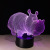 Rhinoceros 3D light 7 color remote touch Bluetooth Music led lamp creative product night light