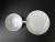 Ceramic high - temperature porcelain white tube 220CC round cup saucer.