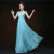 The bridesmaid dresses the new spring long blue sisters bridesmaid dresses in a slimmer gown.