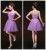 The bridesmaid dressesnew south Korean version of the bridesmaid dresses in a long purple dress thin shoulder dress.