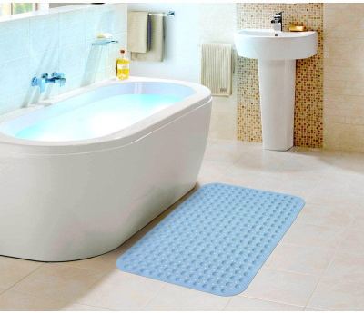 Environmental protection tasteless multi-color bathroom anti-skid pad large size shower room mat 60/90