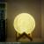 3D printing moon light 3D lunar light touch the small night light USB charging gift lamp.