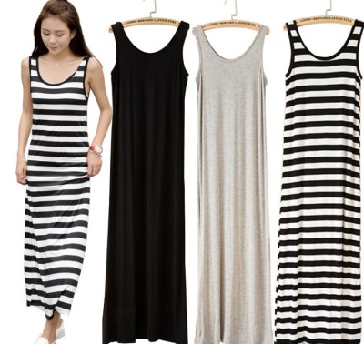 The dress of the bottom tank top is 200 jin fat mm baggy add the size of the big size to show thin sleeveless dress.
