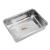 10CM deepen stainless steel square tray deep shallow rectangular tray barbecue deep dish 